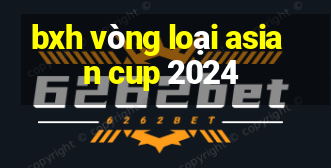 bxh vòng loại asian cup 2024