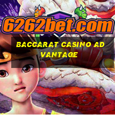 baccarat casino advantage