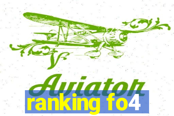 ranking fo4