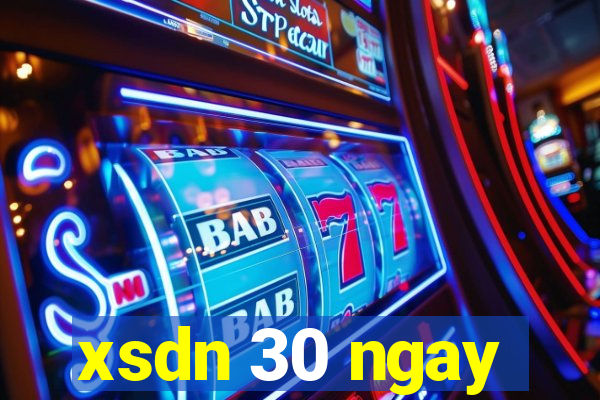 xsdn 30 ngay