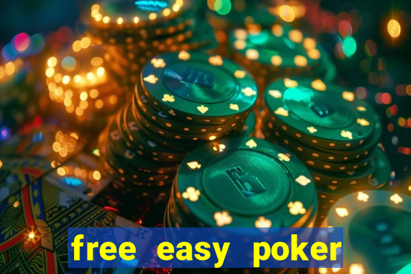 free easy poker games online