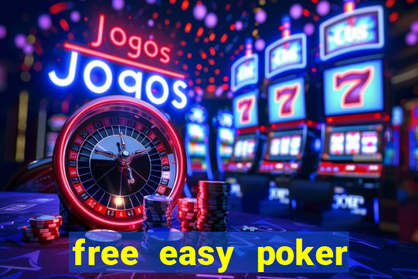 free easy poker games online