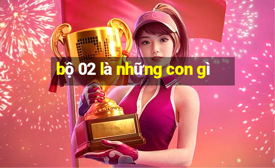 bộ 02 là những con gì