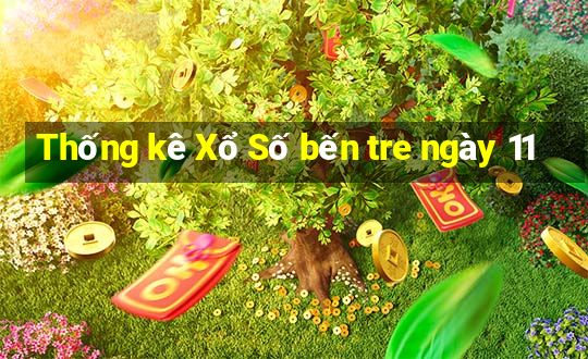 Thống kê Xổ Số bến tre ngày 11