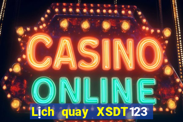 Lịch quay XSDT123 ngày 27