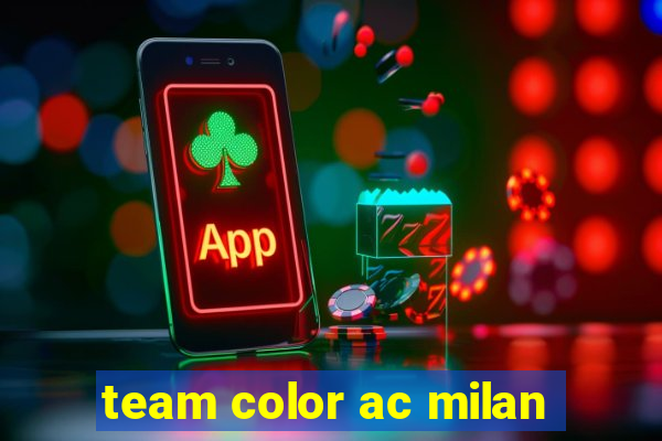 team color ac milan