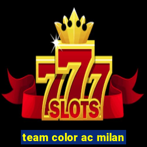 team color ac milan