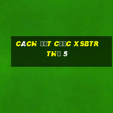 Cách đặt cược XSBTR Thứ 5