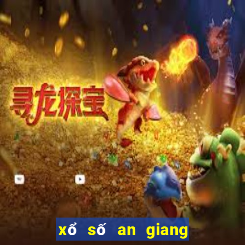 xổ số an giang ngày 13 tháng 04 năm 2024