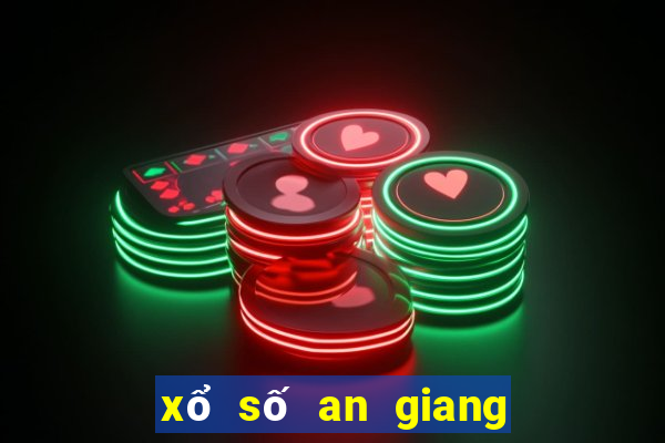 xổ số an giang ngày 13 tháng 04 năm 2024