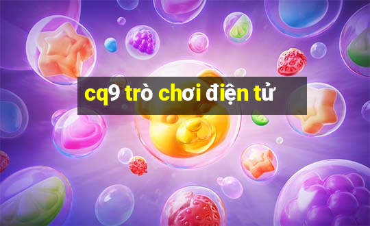 cq9 trò chơi điện tử