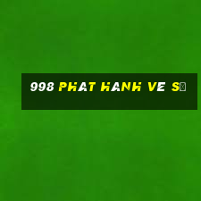 998 phát hành vé số