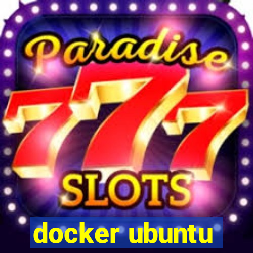 docker ubuntu