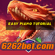 easy piano tutorial