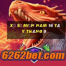 xổ số miền nam 16 tây tháng 9