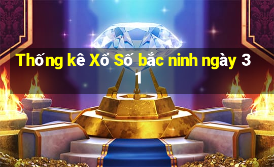 Thống kê Xổ Số bắc ninh ngày 31