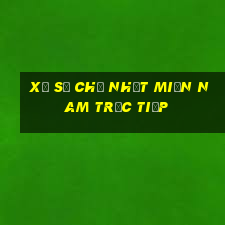 xổ số chủ nhật miền nam trực tiếp