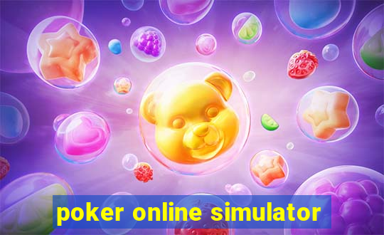 poker online simulator