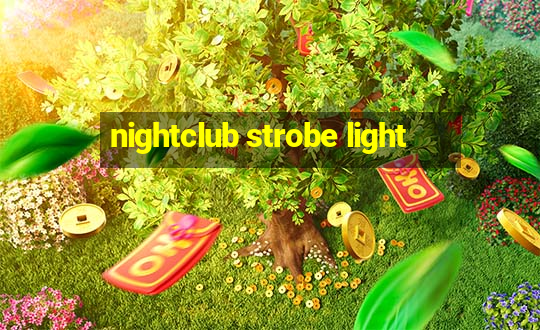 nightclub strobe light