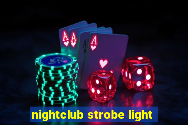 nightclub strobe light