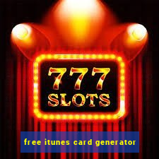 free itunes card generator