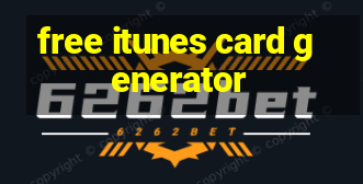 free itunes card generator