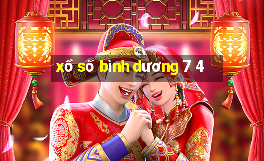 xổ số bình dương 7 4