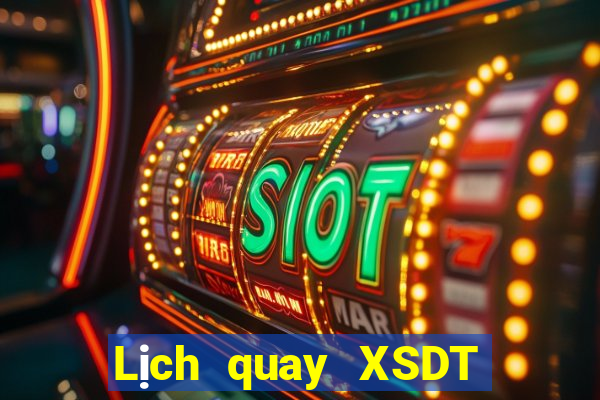 Lịch quay XSDT 6x36 ngày thứ năm