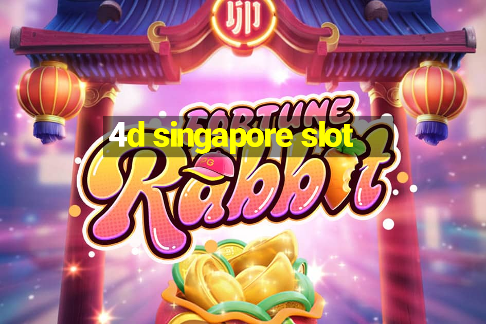 4d singapore slot