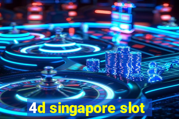 4d singapore slot