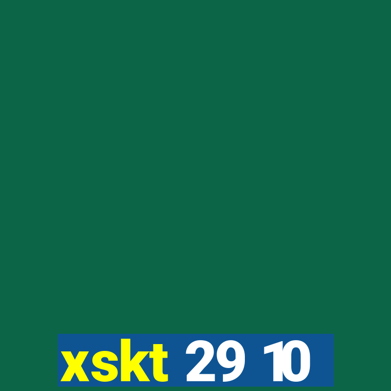 xskt 29 10