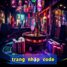 trang nhập code omg 3q