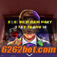 xổ số miền nam ngày 3 tây tháng 10