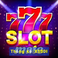 Thống kê XSBDI Thứ 2