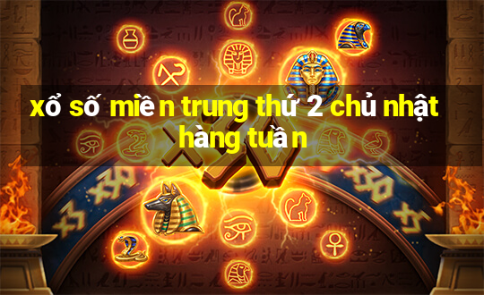 xổ số miền trung thứ 2 chủ nhật hàng tuần