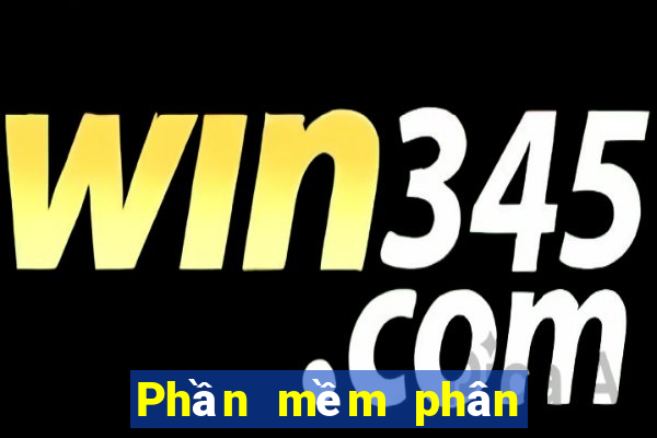 Phần mềm phân chia hai xổ số