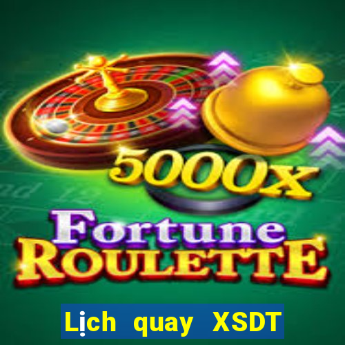 Lịch quay XSDT ngày 7