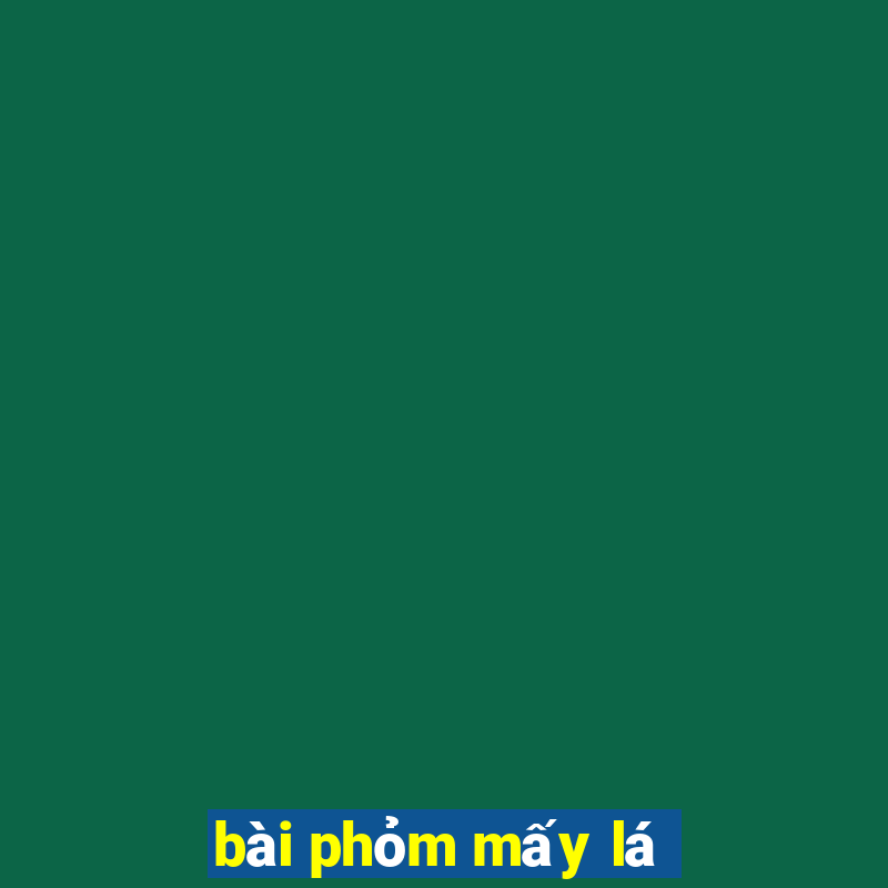 bài phỏm mấy lá