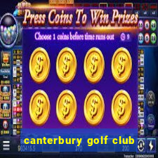 canterbury golf club