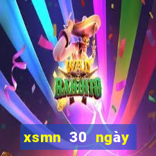 xsmn 30 ngày gần đây