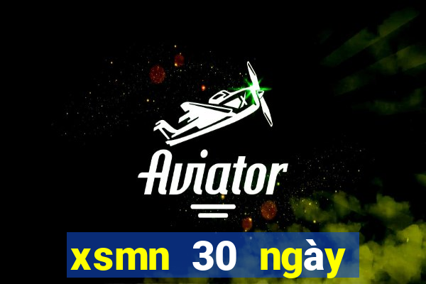 xsmn 30 ngày gần đây