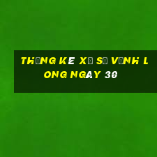 Thống kê Xổ Số Vĩnh Long ngày 30