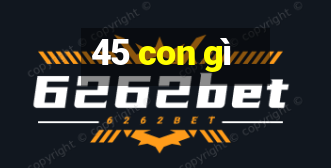 45 con gì