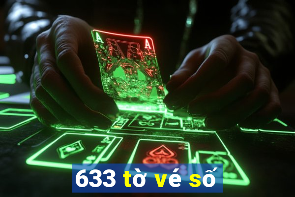 633 tờ vé số