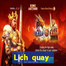 Lịch quay XSBINGO18 Thứ 5