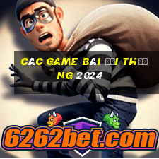 các game bài đổi thưởng 2024