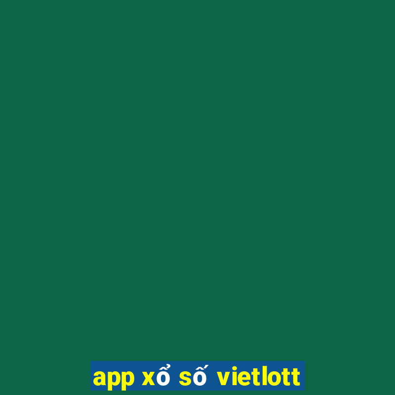 app xổ số vietlott