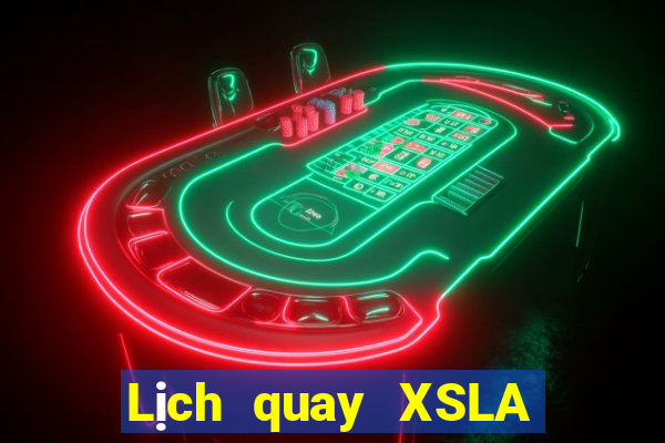 Lịch quay XSLA ngày 24