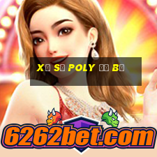 Xổ số Poly đổ bộ