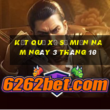 kết quả xổ số miền nam ngày 3 tháng 10